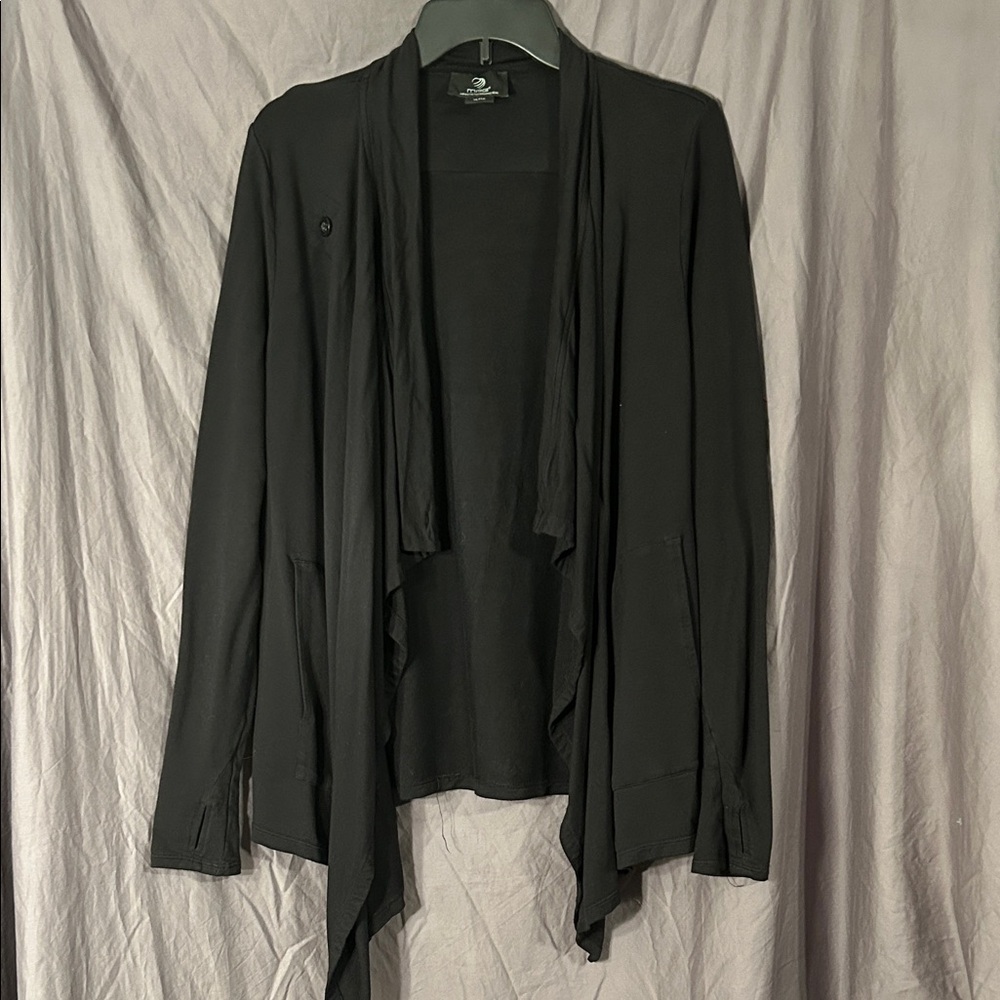 MPG Black Women's Performance Cardigan Sweater